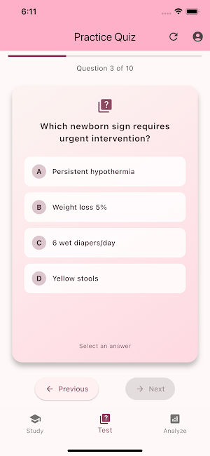 Lactation ExamPrep Screenshot 2