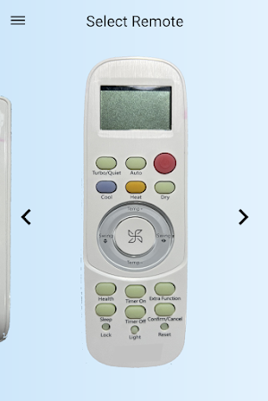 Remote For Haier AC Screenshot 2