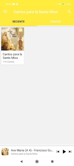 Cantos para la Santa Misa Screenshot 1