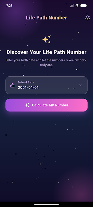 Life Path Number Screenshot 0
