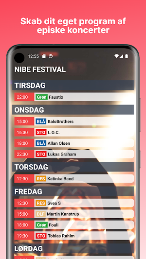 FestivalProgram Screenshot 3