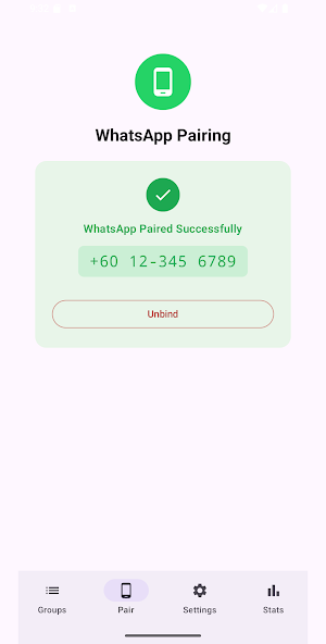 WA2TG Smart Forwarder Screenshot 1
