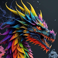 Aesthetic Dragon Wallpaper 4K