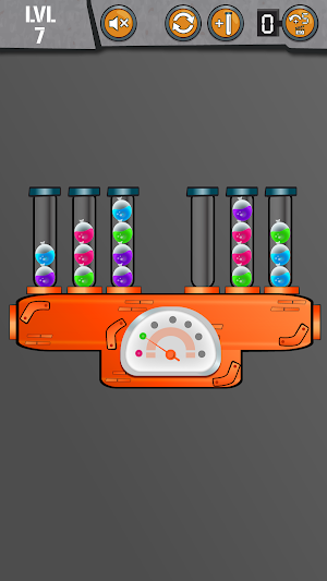 Balloons Sort Puzzle Screenshot 2