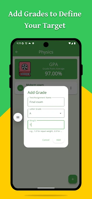 GradeWise – Subjects & Alerts Screenshot 2