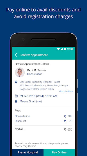 Max MyHealth Screenshot 2