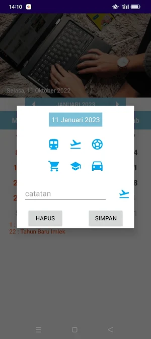 Kalender Indonesia 2022 Screenshot 1