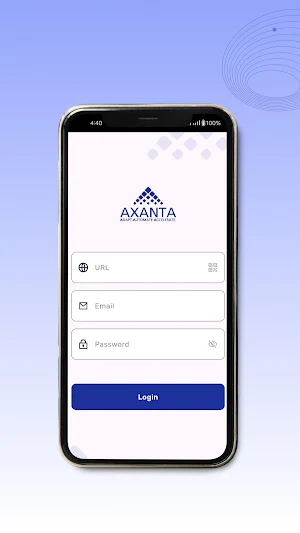 AxantaERP Screenshot 1