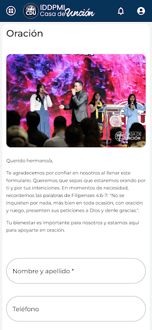 Casa de Unción Oficial Screenshot 3