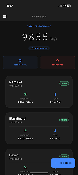 AxeWatch Screenshot 0