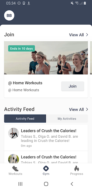 CIRCLE Fitness Screenshot 1
