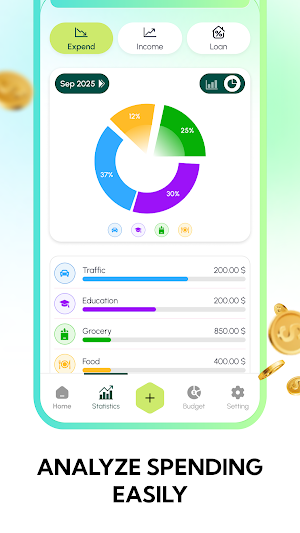 Daily Money: Expense Tracker Screenshot 2