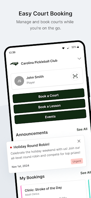 Carolina Pickleball Club Screenshot 1
