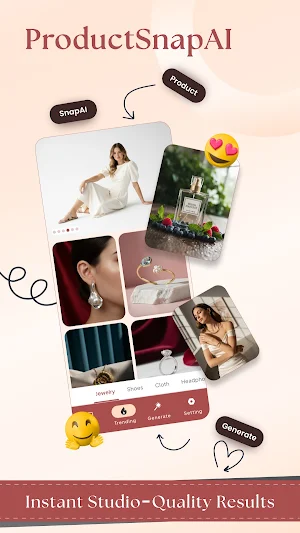 ProductSnap : AI Photoshoot Screenshot 0