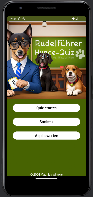 Hunde Wissen Quiz Spiel Screenshot 0