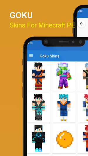 Goku Skins for MCPE Screenshot 2