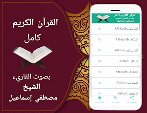 القران الكريم كاملا بدون نت (مصطفى اسماعيل) Screenshot 0
