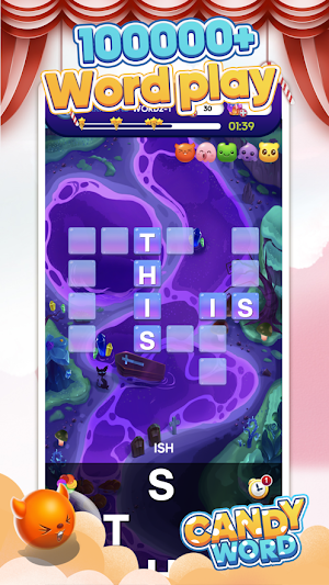 Candy Word: Crossword Game Screenshot 0