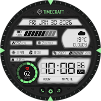 DIGI Gridlock WS8 Watch Face