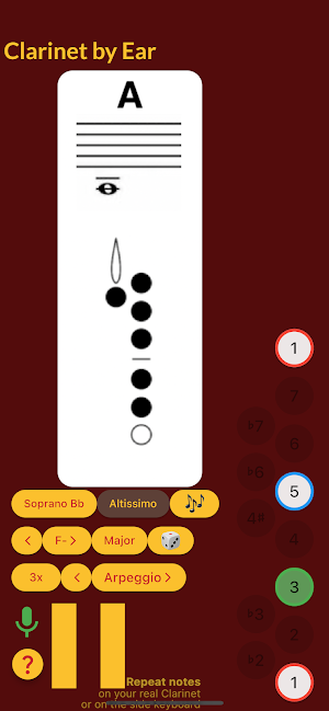 Clarinet by Ear Screenshot 1