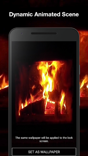 Fireplace Live Wallpaper Screenshot 1