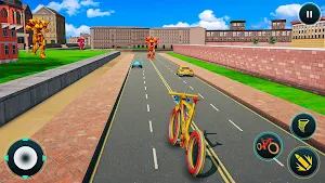 BMX Robot Transform Mosquito: Robot BMX Games Screenshot 3