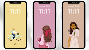 Cute Wallpapers For Girls Screenshot 0