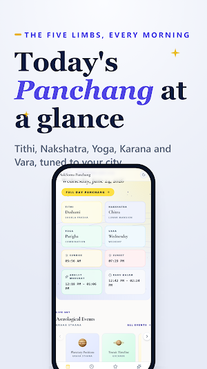 Panchang Hindu Calendar Kundli Screenshot 0