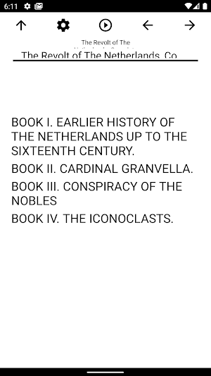 Book, The Revolt of The Netherlands, Complete Screenshot 0