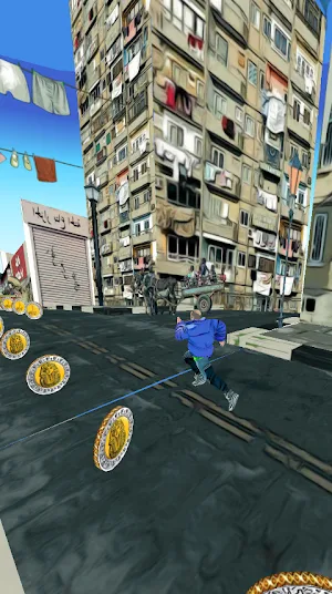 Funny Endless Runner Dash: Elimby Back and Forth Screenshot 1