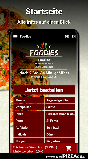 Foodies Gladenbach Screenshot 1
