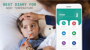Body Temperature Checker & Thermometer Fever Diary Screenshot 0