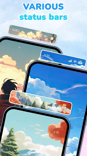 Emoji Battery: Status Bar Screenshot 2