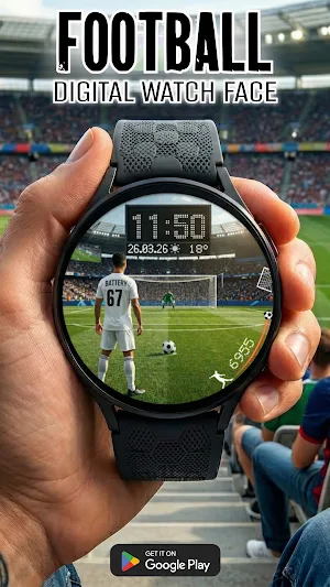 Football watch face Screenshot 3