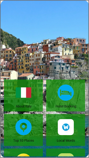 Italy Hotel Booking Screenshot 0