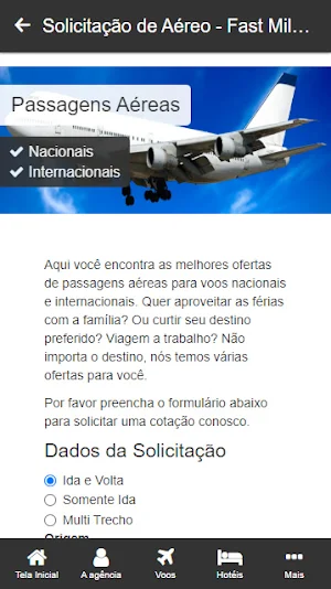 Fast Milhas Screenshot 2