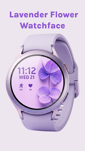 Lavender Watchface Screenshot 1