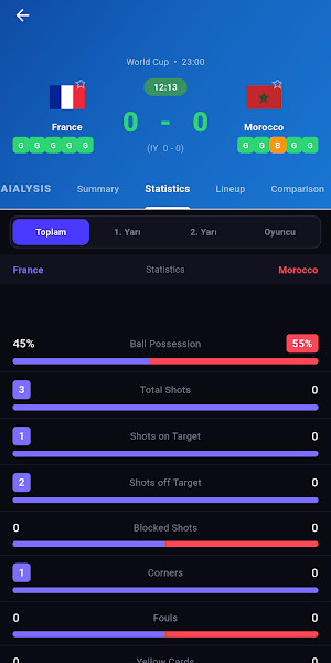 aiALYSIS Live - AI Football Screenshot 2