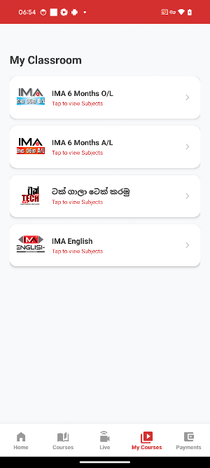 IMA Campus Screenshot 2