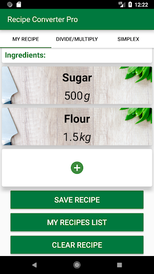 Recipe Converter Pro - Cooking Screenshot 1