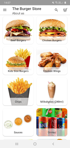 Burger Store Screenshot 0