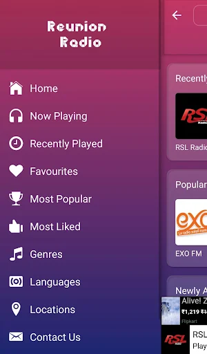 A2Z Reunion FM Radio screenshot 2