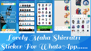 Maha Shivratri Stickers for Whatsapp-Mahadev Shiv Screenshot 0
