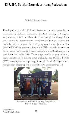 Mengejar Impian Diary Mendunia Screenshot 3