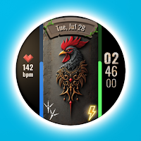 A094 The Rooster Watch Face