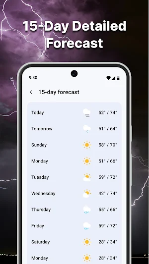 Live Weather - Daily Forecast Screenshot 2