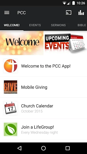 Pueblo Christian Center Screenshot 0