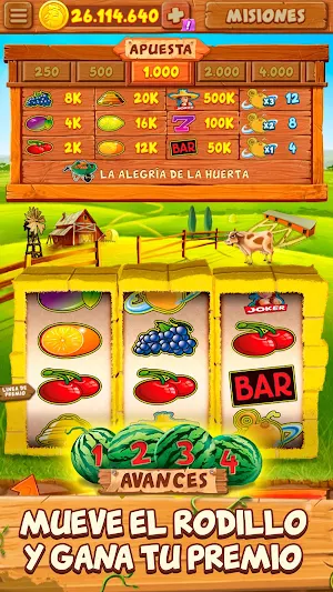 La Granja – Máquina Tragaperras Bar Gratis Online Screenshot 0