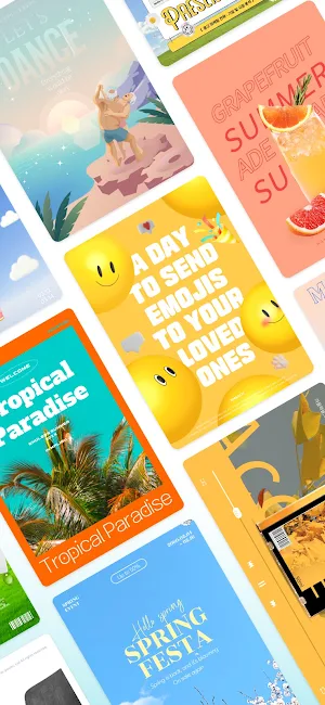 MiriCanvas: Poster, PPT design Screenshot 1
