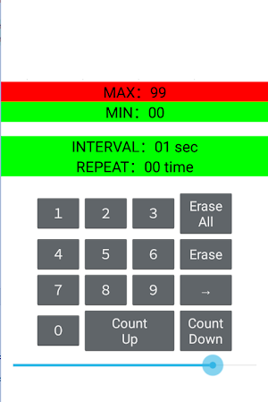 Count Up with audio Screenshot 0